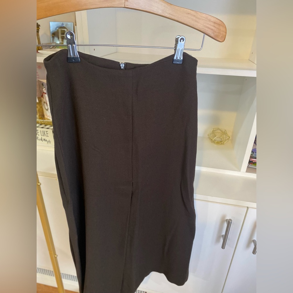 Philippe Adec Brown Skirt